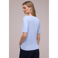 Street One Shirt Ada Heart Cashmere Blue