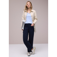 Street One Shirt Ada Heart Cashmere Blue