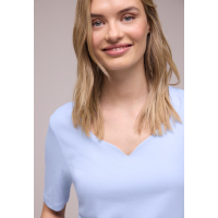 Street One Shirt Ada Heart Cashmere Blue