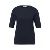 Street One Trui Bloom Shadowed Navy
