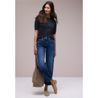 Street One Trui Bloom Shadowed Navy