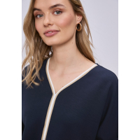 Street One Shirt Stripe Shadowed Navy