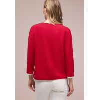 Street One Shirt Stripe Salsa Red