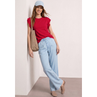 Street One Shirt Volants Salsa Red