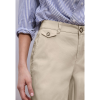 Street One Chino Twill Cobble Stone