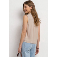 Street One Blouse Top Clay Sand