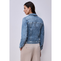 Street One Denim Jacket Mid Blue Washed