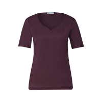 Street One Shirt Ada Heart Rustic Rouge