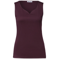 Street One Top Gania Heart Rustic Rouge