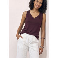 Street One Top Gania Heart Rustic Rouge