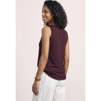 Street One Top Gania Heart Rustic Rouge