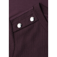 Street One Shirt Structured Rustic Rouge
