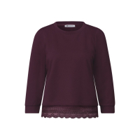Street One Shirt Lace Rustic Rouge