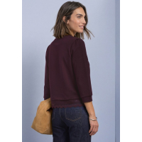 Street One Shirt Lace Rustic Rouge