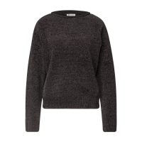 Street One Trui Chenille Black Coffee
