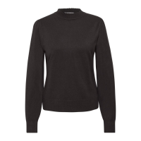 Street One Sweater Puffy Black Coffee