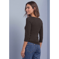 Street One Shirt Pania Black Coffee