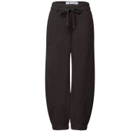 Street One Broek Karlie Barrel Black Coffee