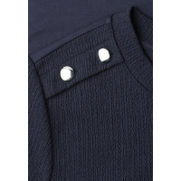 Street One Shirt Structured Darkest Blue