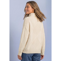 Street One Trui Structured Pure Beige