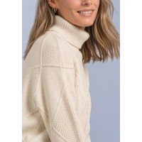 Street One Trui Structured Pure Beige