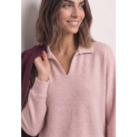 Street One Polo Shirt Vintage Blush