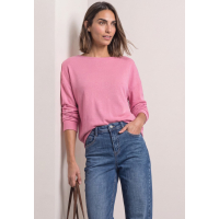 Street One Shirt Warm Blush Melange