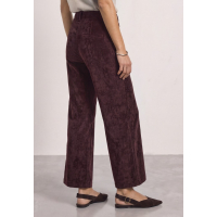 Street One Broek Amalia Corduroy Vintage Ruby
