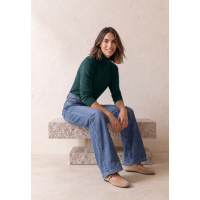 Street One Col Trui Shadow Teal