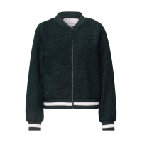 Street One Teddy Vest Stormy Green