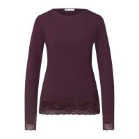 Street One Longsleeve Shirt Berry Plum