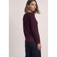 Street One Longsleeve Shirt Berry Plum