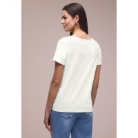 Street One T-Shirt La Vita Off White