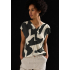 Street One Blouse Top Whale Tail Grey