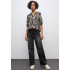 Street One Blouse Top Deep Roast Brown