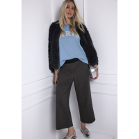 Street One Sweater Paris Frosted Blue