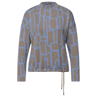 Street One Sweat Shirt Frosted Blue