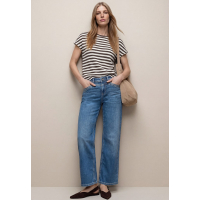 Street One Shirt Knit Striped Espresso Brown