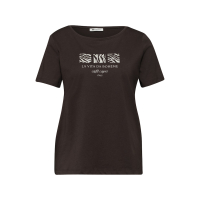 Street One T-Shirt La Vita Espresso Brown
