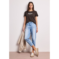 Street One T-Shirt La Vita Espresso Brown