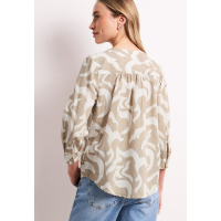 Street One Blouse Top Timeless Beige