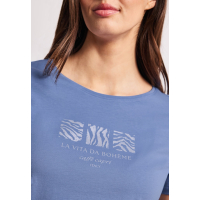 Street One T-Shirt La Vita Drift Blue