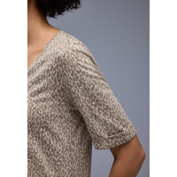 Street One Shirt Leo Light Terra Mocha