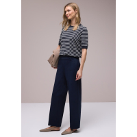 Street One Trui Top Striped Shadowed Navy