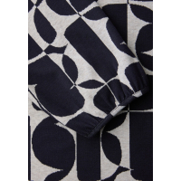 Street One Shirt Graphic Shadowed Navy