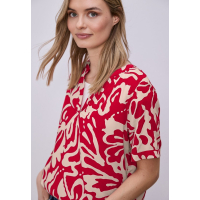 Street One Blouse Top Salsa Red