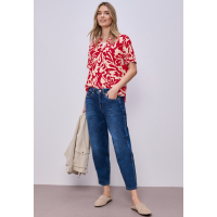 Street One Blouse Top Salsa Red
