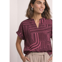 Street One Shirt Blush Berry