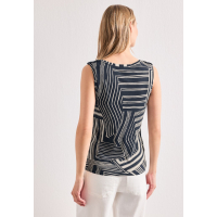 Street One Top Darkest Blue
