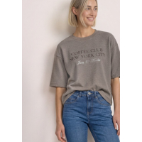 Street One Sweater NYC Black Coffee